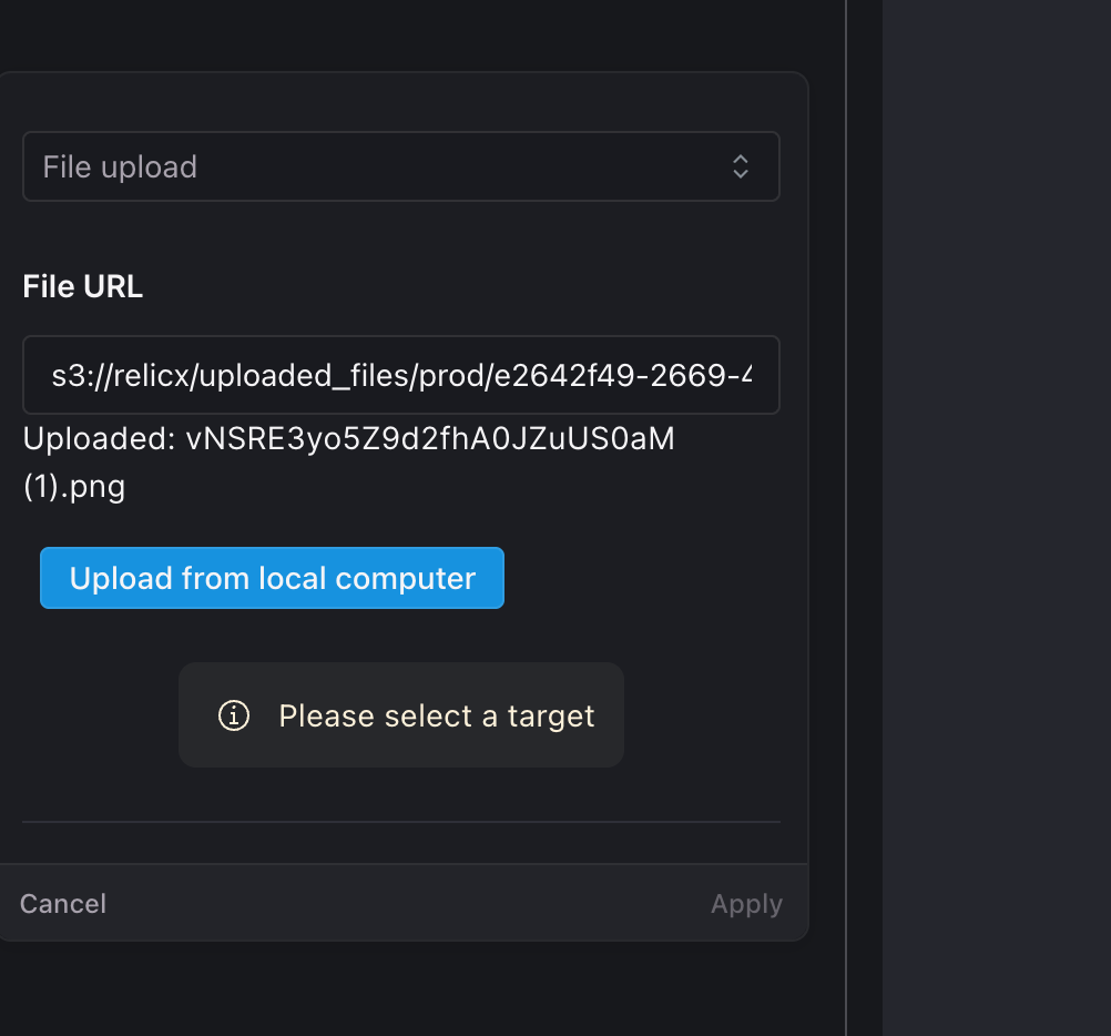 File Upload File Upload